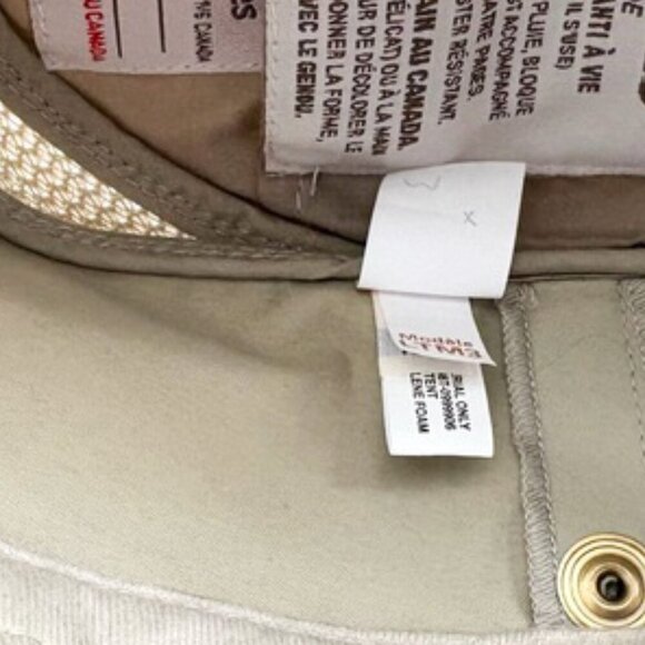 TILLEY LTM3 Khaki/Olive Airflo Classic Sun Hat Size 7 1/8TH - Picture 16 of 16
